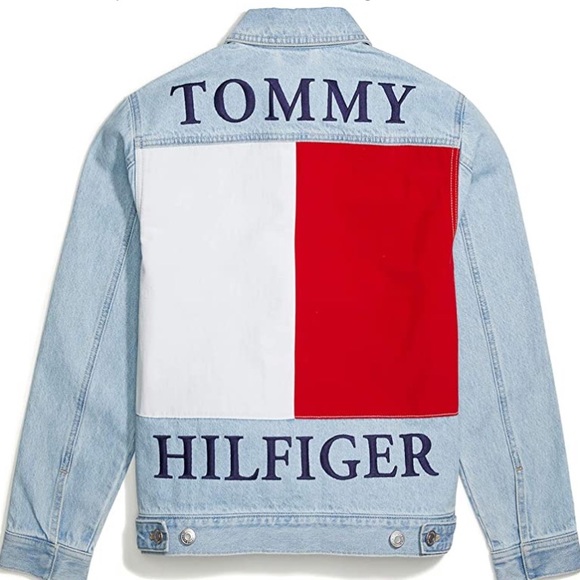 Tommy Hilfiger Jackets & Blazers - Tommy Hilfiger Light Wash Denim Jacket